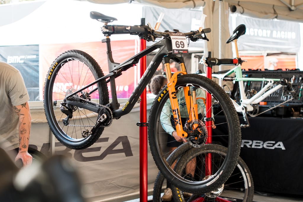 Simon Andreassen will ride a new Orbea XC bike at the Nové Město World Cup